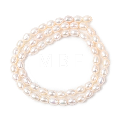 Natural Cultured Freshwater Pearl Beads Strands PEAR-F020-01B-1