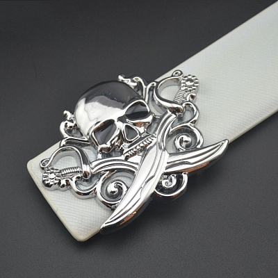 Tibetan Style Alloy Belt Buckle PW-WG6DA49-01-1