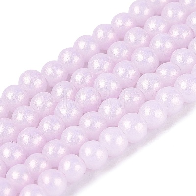 Baking Paint Glass Pearl Beads Strands DGLA-ZX001-05A-13-1