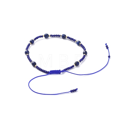 Adjustable Braided Bead Bracelets BJEW-JB04902-02-1