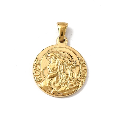 304 Stainless Steel Pendants STAS-B094-01E-G-1