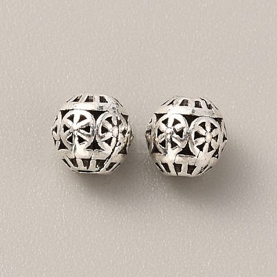 Tibetan Style Alloy Bead FIND-WH0034-46AS-09-1