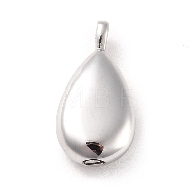 Non-Tarnish 304 Stainless Steel Urn Pendants STAS-D179-19P-1