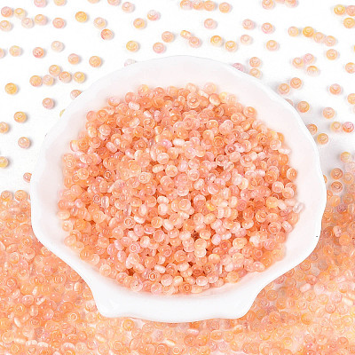 Imitation Cat Eye Glass Seed Beads SEED-N007-31B-1