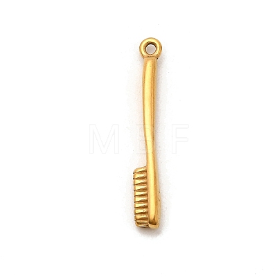 304 Stainless Steel Pendants STAS-P411-02J-G-1