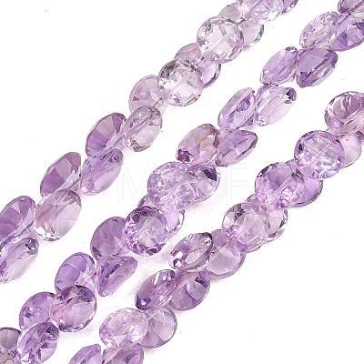 Natural Amethyst Beads Strands G-Z152-B01-01-1