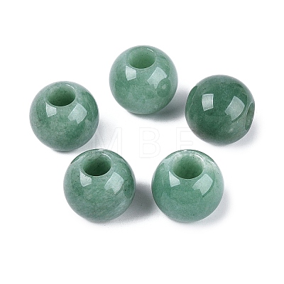 Natural Green Aventurine Beads G-Q608-05L-1