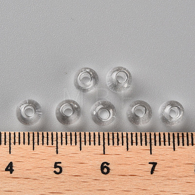 Transparent Acrylic Beads MACR-S370-A6mm-205-1