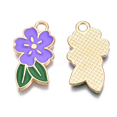 Alloy Enamel Pendants ENAM-Q446-002C-RS-1