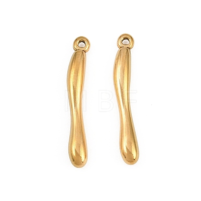 304 Stainless Steel Pendants STAS-L317-35G-1