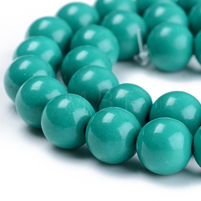 Dyed Natural Mashan Jade Beads Strands DJDA-E266-10mm-01-1