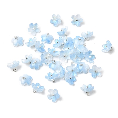 Glass Charms GLAA-G127-05E-1
