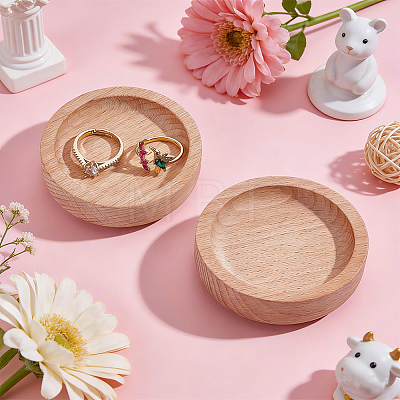 Wooden Jewelry Display Trays for Bracelets Necklaces ODIS-WH0086-229-1
