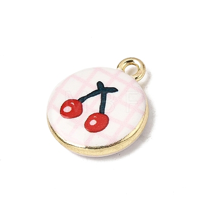 Printed Alloy Pendants ENAM-F160-03B-G-1