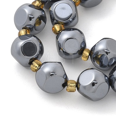 Terahertz Stone Round Beads Strands G-R002-01C-1