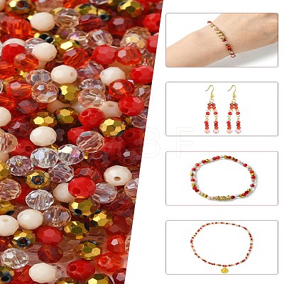 Mixed Styles Glass Beads GLAA-YWC0004-01D-1