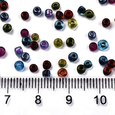8/0 Glass Seed Beads SEED-R051-02B-04-1