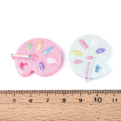 Palette Opaque Resin Cabochons CRES-T025-43M-1
