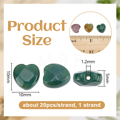 Natural Indian Agate Beads Strands G-WH0030-54D-1