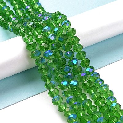 Electroplate Glass Beads Strands EGLA-A034-T10mm-L08-1
