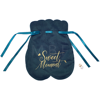 Velvet Jewelry Drawstring Gift Bags ABAG-CJC0003-02D-1