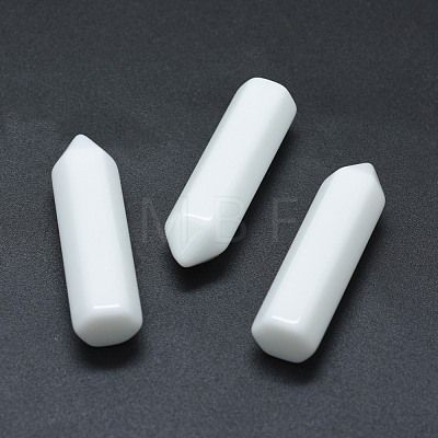 Opaque Glass Pointed Beads G-G795-02-04-1
