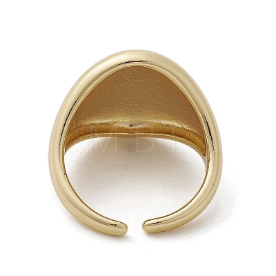 Brass Adjustable Open Rings RJEW-K257-56G-1