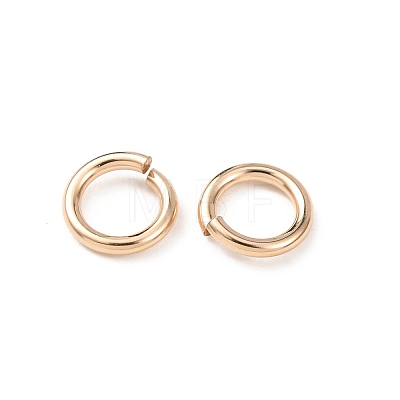 1/20 14K Gold Filled Open Jump Rings KK-G164-06G-02-1