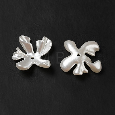 Opaque Acrylic Bead Caps X-OACR-H016-01-1