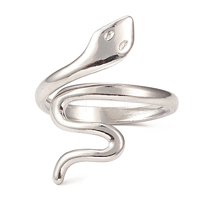 304 Stainless Steel Cuff Rings RJEW-P080-04P-1