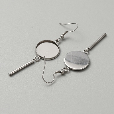 314 Stainless Steel Earring Hooks STAS-WH0046-01A-1