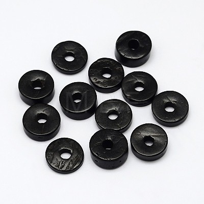 Dyed Donut Coconut Beads COCB-M001-12mm-06-1