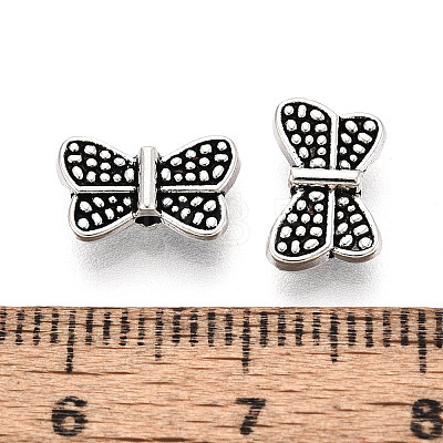 Tibetan Style Alloy Beads TIBEB-T004-14AS-1