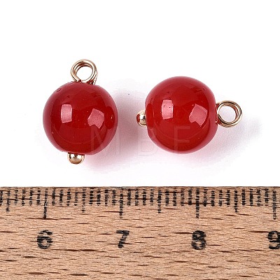 Alloy Glass Pendants GLAA-P080-03G-07-1