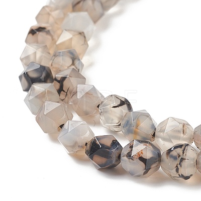 Natural Agate Beads Strands G-K184-04C-1