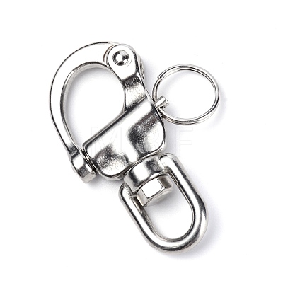 316 Stainless Swivel Eye Snap Shackle Quick Release Bail STAS-WH0025-17A-1