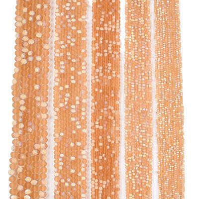 Transparent Glass Beads Strands EGLA-A044-T1mm-MB23-1