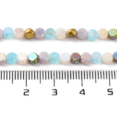 Electroplate Glass Beads EGLA-P056-01D-1