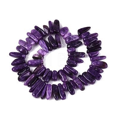 Dyed Natural Quartz Beads Strands G-Q606-24A-07-1