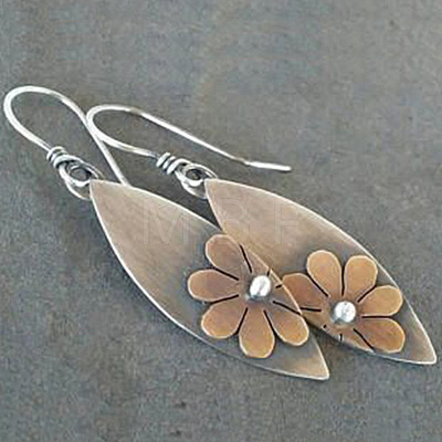 Alloy Dangle Earrings FS-WG7DE52-01-1