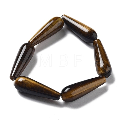 Natural Tiger Eye Beads Strands G-P528-H14-01-1