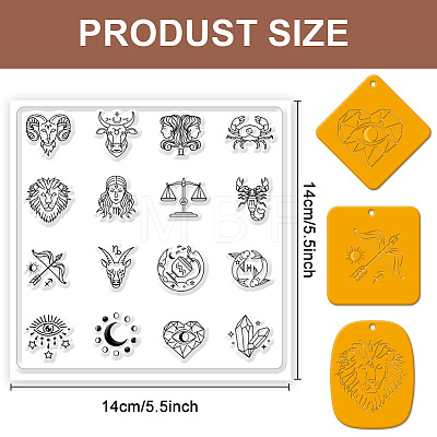 Silicone Clay Texture Mat AJEW-WH0447-011-1