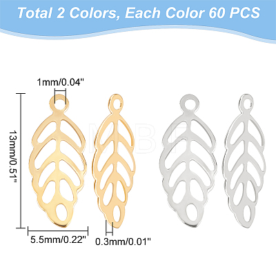 Unicraftale 304 Stainless Steel Charms STAS-UN0017-93-1