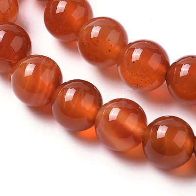 Natural Agate Beads Strands G-I261-B01-8mm-1