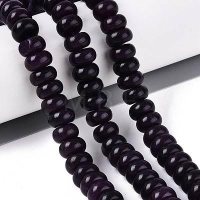 Natural White Jade Beads Strands G-Q613-01F-22-1