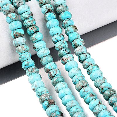 Dyed Synthetic Imperial Jasper Beads Strands G-Q606-99A-03-1