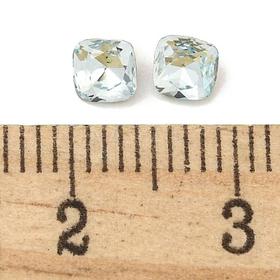 Glass Rhinestone Cabochons RGLA-L029-14B-263-1