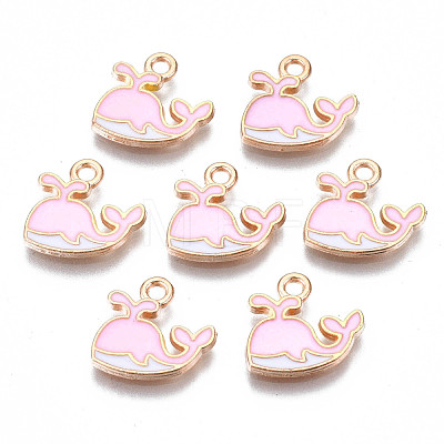 Alloy Enamel Charms ENAM-S115-037C-1