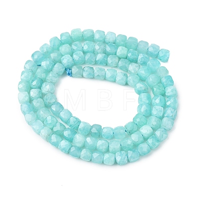 Natural Amazonite Beads Strands G-K366-H01-4mm-1