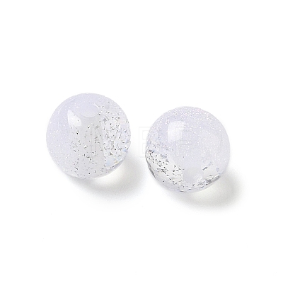 Two Tone Resin Beads RESI-Q025-02A-C-1